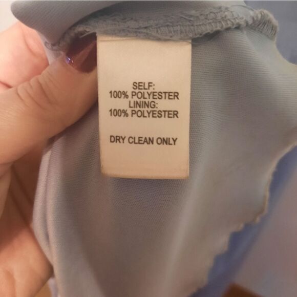 Lulu’s Air of Romance Light Blue Maxi Dress Size M - Picture 10 of 11